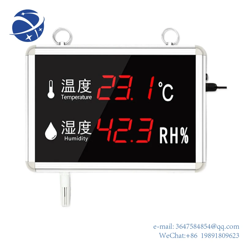 

Контроллер температуры и влажности Yun YiSEM287, система контроля температуры и влажности, ЖК-дисплей Sensorelec