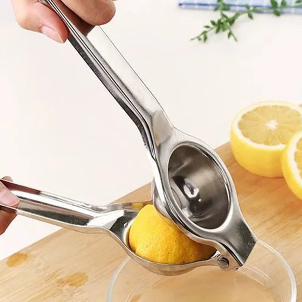 

Lemon Squeezer Lime Juicer Clip Fruit Orange Citrus Manual Labor Saving Bottle Opener Stainless Steel Kitchen Tool 20.5x6.7cm