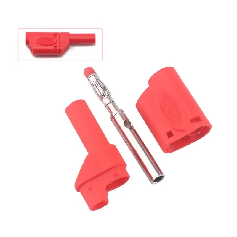 20 шт./4 мм Штекерный выдвижной оболочка Штабелируемый Банановый штекер полностью