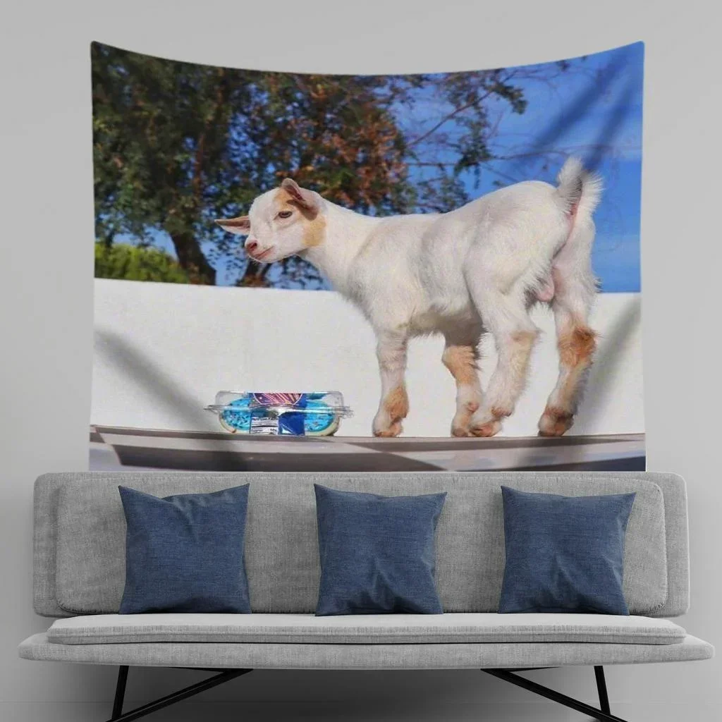 Гобелен Настенный Декор Милые Животные Собака Овцы Спальня Гостиная Корги