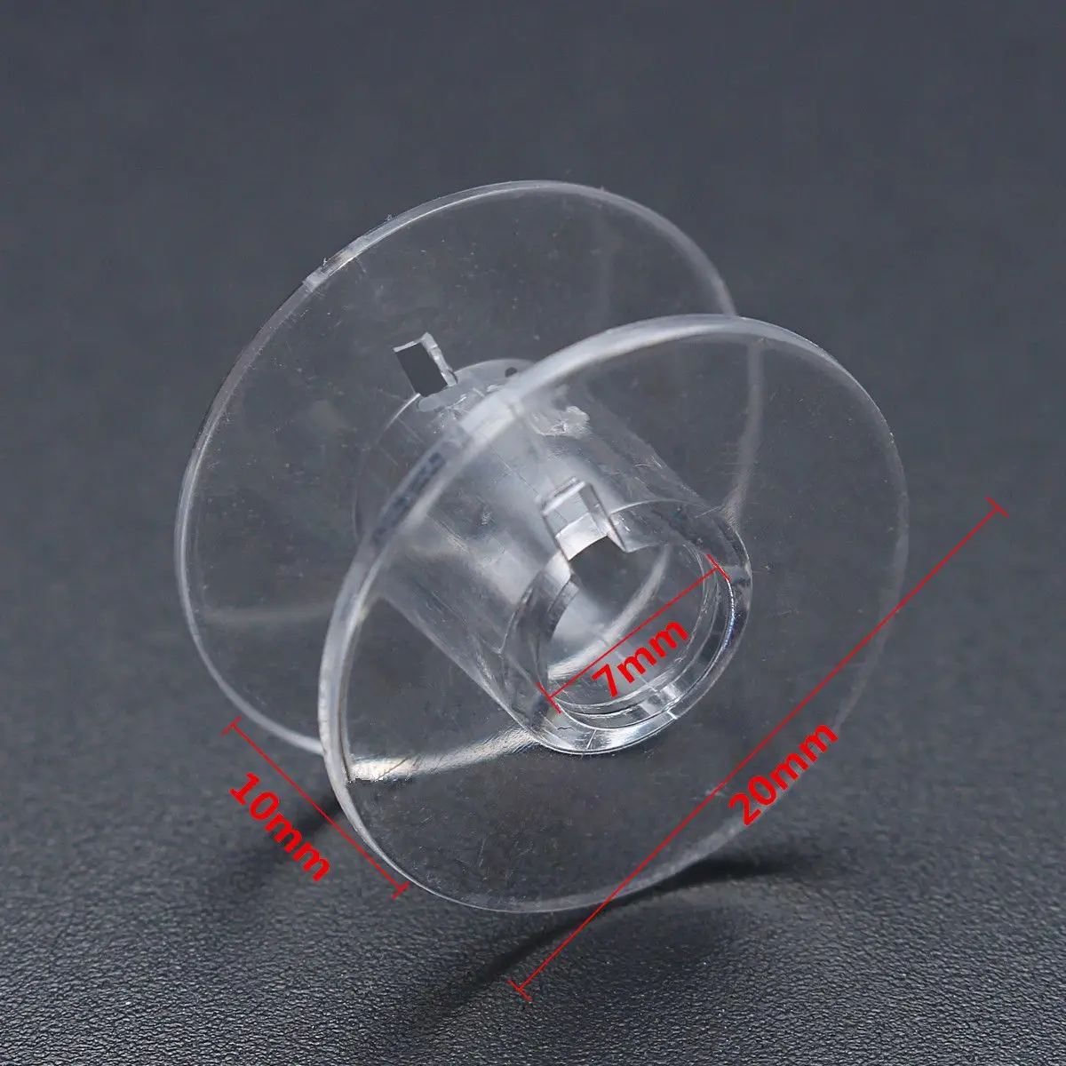 10/30pcs New Thread Bobbin Plastic Transparent Empty Coils For Brother Janome Singer Linen Spool Craft Storage Holder - купить по