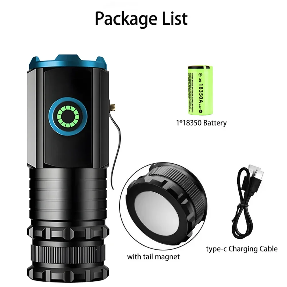 

KDULIT Мини-фонарик 3 LED Алюминиевый