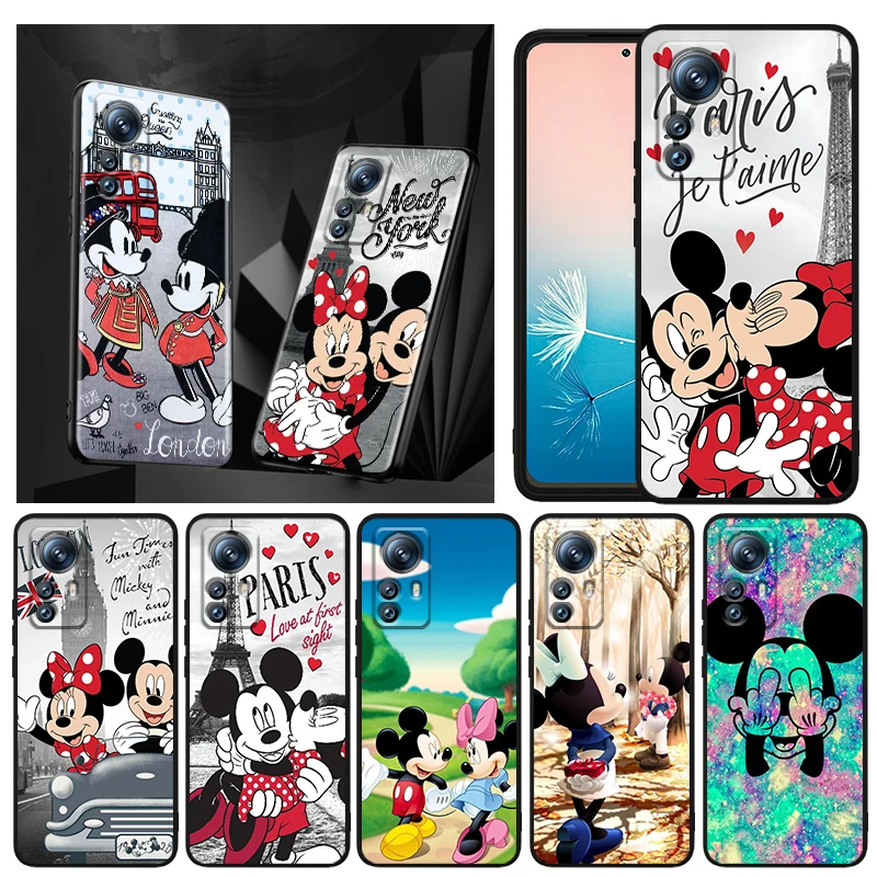 

Mickey Minne Have Fun Phone Case For Xiaomi Mi 12T 12S 12X 12 11 11T 11i 10T 10 9 9T Pro Lite Ultra 5G Black Funda Cover