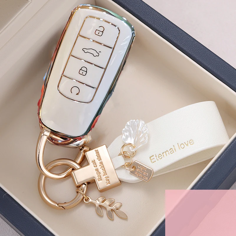 

Чехол для автомобильного ключа из ТПУ для Chery Tiggo 8 Pro Tiggo 8plus, 5 plus 7pro Chery Tiggo 7 Pro Max Omoda 5 C5, защитный чехол-брелок