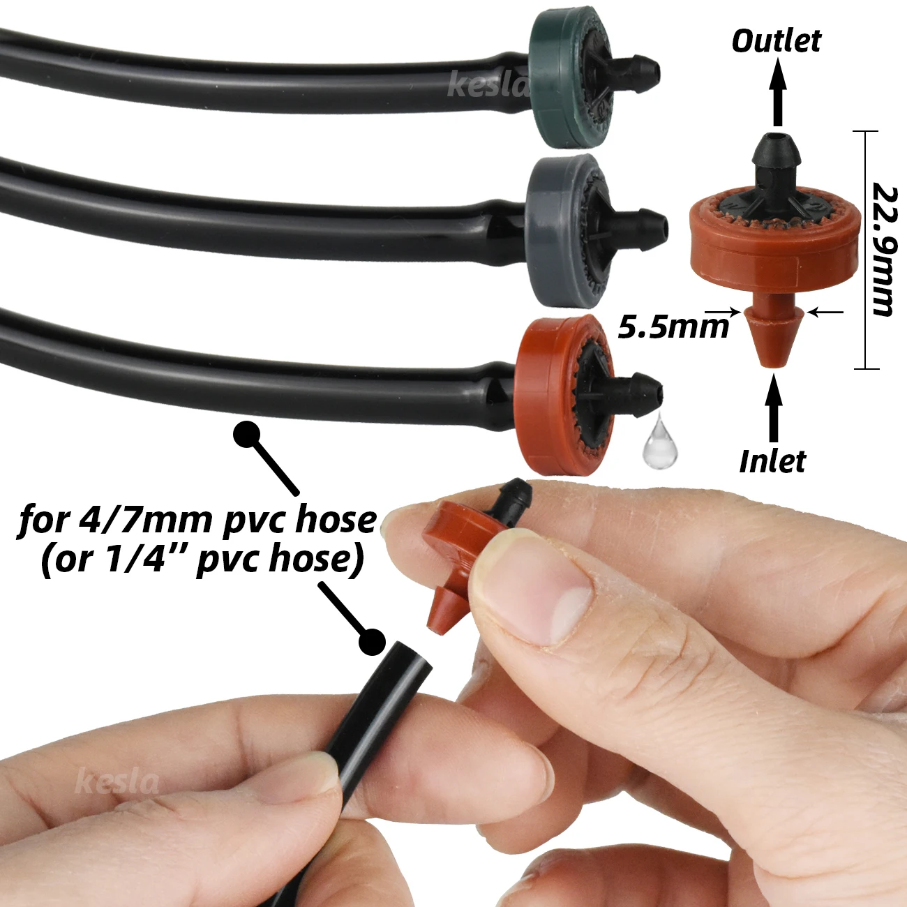 Сад 20-200 шт. 2 л 4 8 автоматическая капельница с компенсацией давления