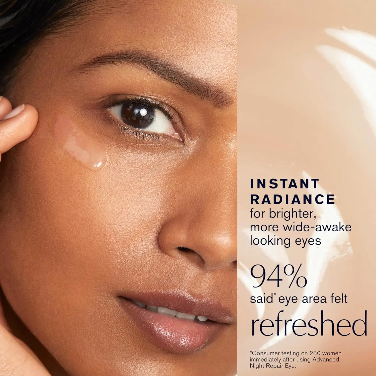 Фото Estée Lauder Advanced Night Repair Гель-крем для глаз с наддувом, синхронизированный, многовосстанавливающий |   Крем для глаз от темных кругов №3