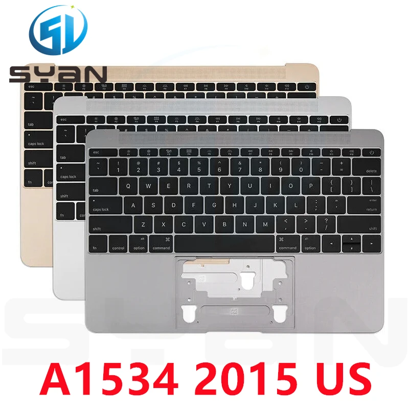 A1534 Topcase с клавиатурой для MacBook Air 12 дюймов Ealy 2015 EMC 2746 MF855 MF865
