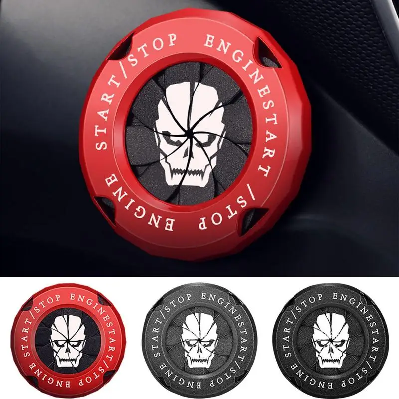 

Car Start Button Cover Start Stop Switch Button Cover Anti-scratch Protection Decorative Car Auto Interiors Accessories