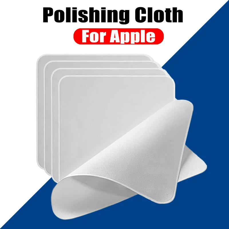 

10pcs Polishing Cloth for Apple IPhone 14 13Pro Soft Double-Layer Microfiber Camera Screen Cleaning Wipe Cloth for Ipad Macbook
