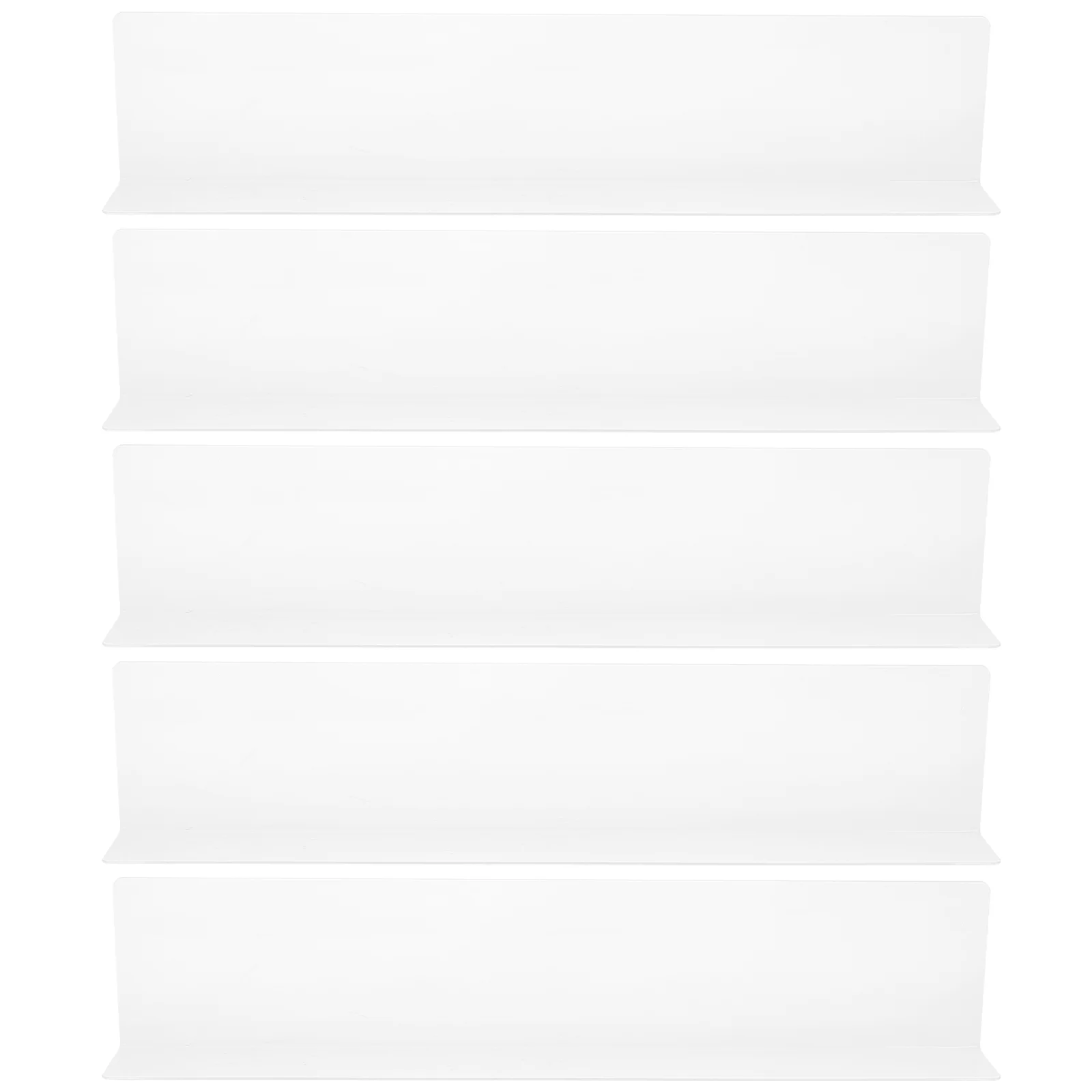 

5 Pcs Bumper Pet Barrier under Furniture Baffle Board Pvc Toy Blocker for Couch