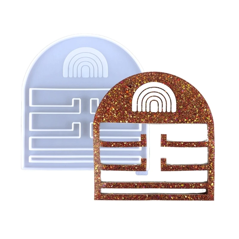 

Настенный подвесной держатель для головных уборов, форма «сделай сам», Рождественское украшение, настольные украшения, органайзер для ювел...