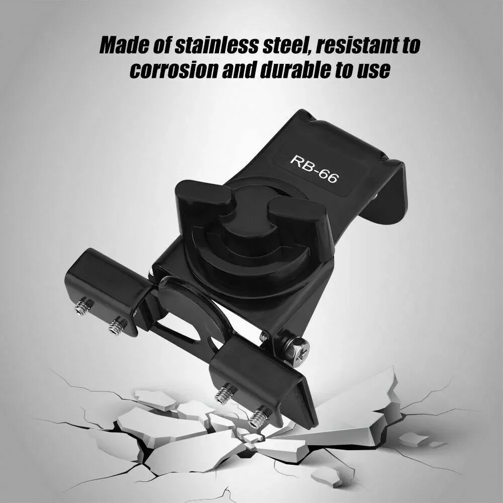 RB66 Durable With Dismantling Device Radio Antenna Mount Stainless Steel Mini Stable Clip Bracket Replacement Parts Car Mobile