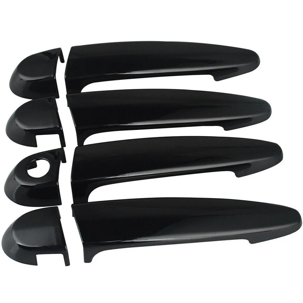 

4x Gloss Black Door Handle Cover For BMW E87/E90/E91/E92/E93/f30 X1 X2 X3 X4 X6 328d XDrive 330i 2005-2019 Car Part