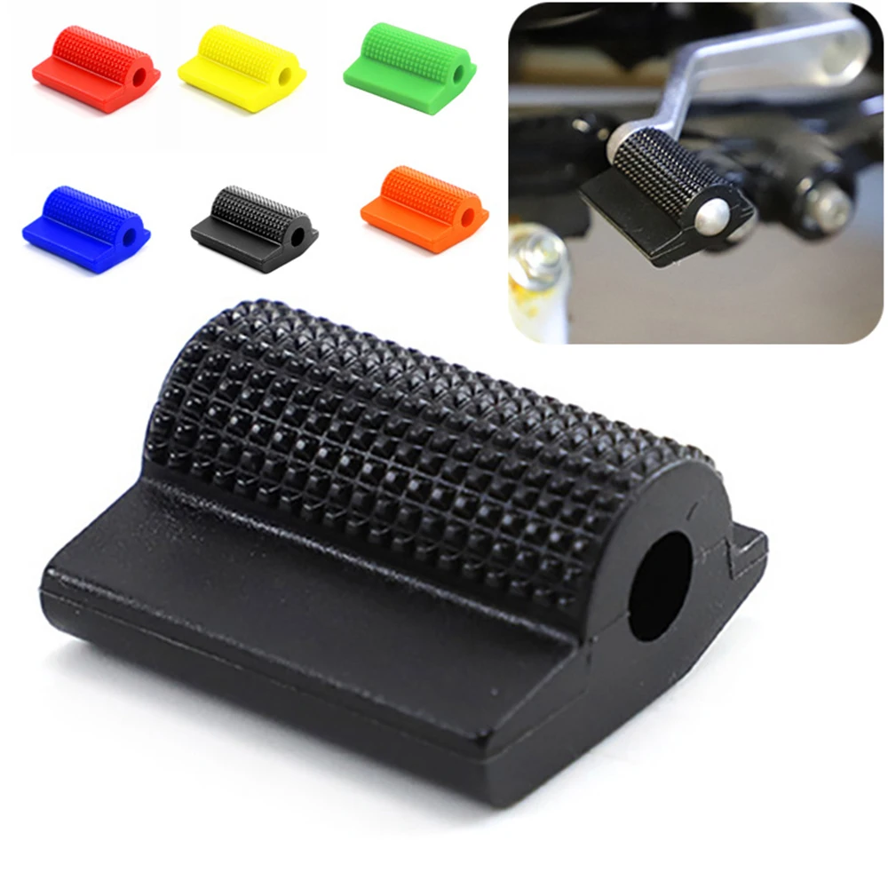 

Motorcycle Rubber Shift Gear Lever Foot Peg Protector FOR HONDA SHADOW AERO RS 400 750 CBF 1000F CRF 150 FOR KAWASAKI NINJA 650