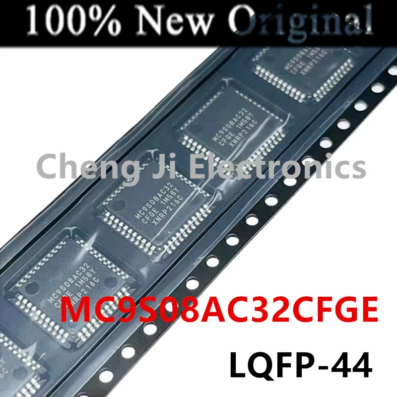

5PCS/Lot MC9S08AC32CFGE MC9S08AC32CFGER MC9S08AC32 LQFP-44 New original 8-bit microcontroller chip
