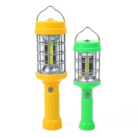with magnet hook cob work light portable car repair light mobile outdoor camping emergency flashlight