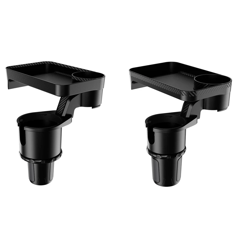 

Креативный подстаканник для чашки регулируемый автомобильный поднос для еды Настольный держатель для телефона 360 Поворотный рычаг вращени...