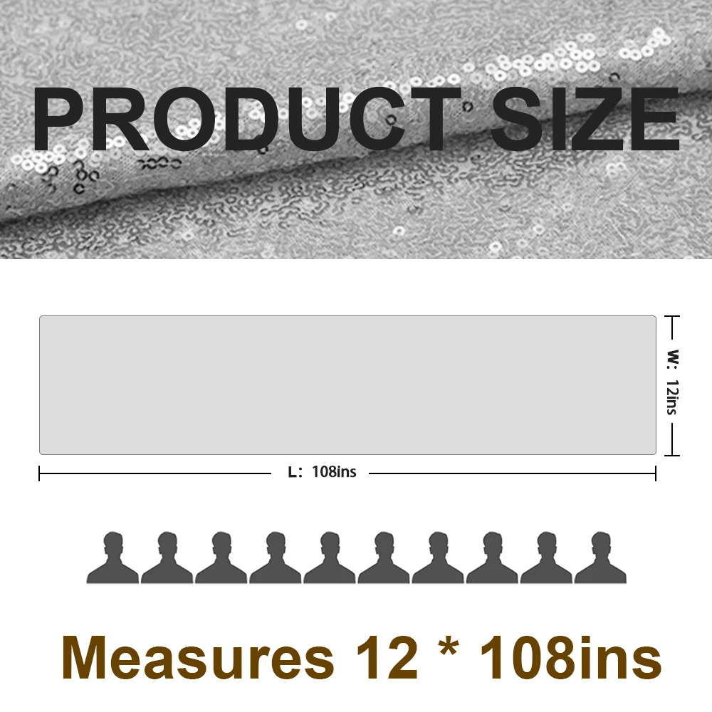 Розовые золотые серебряные настольная дорожка с блестками металлическая ткань