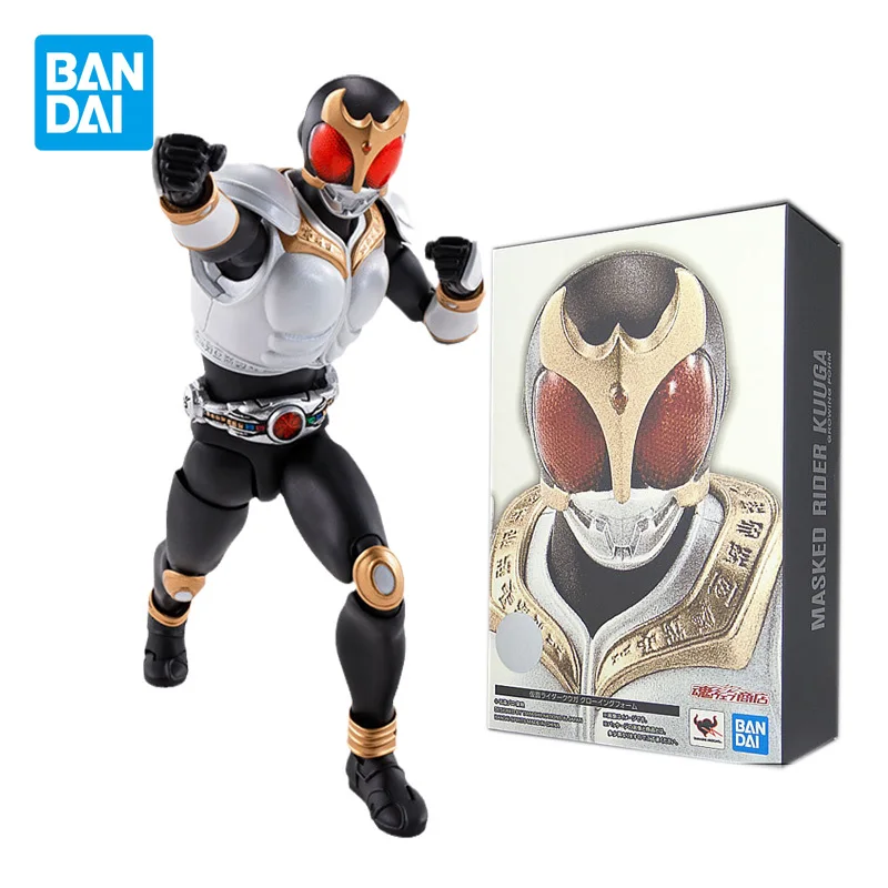 

Bandai Soul Limited SHF Real Bone Carving Anime Kamen Rider Kuuga Growing Form Action Figures Joints Movable Toys for Boys Gifts