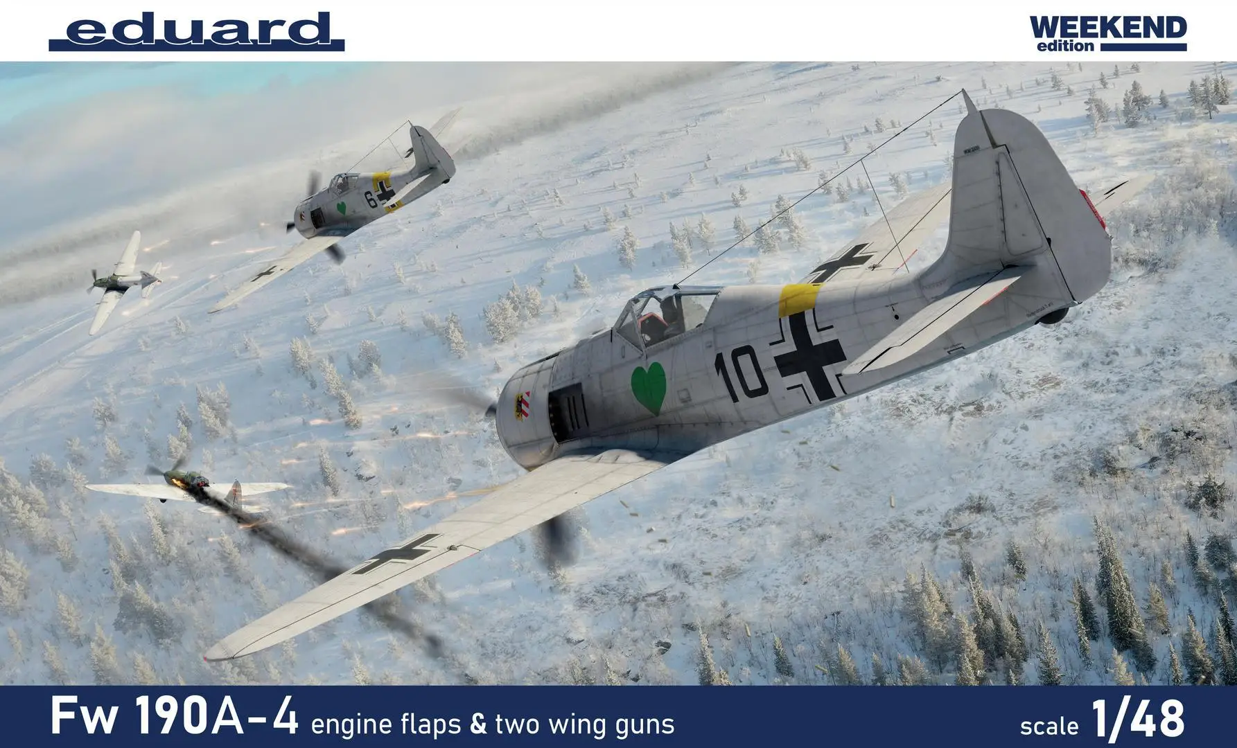 Eduard 84117 1/48 Fw190A-4 выходное издание (пластиковая модель)