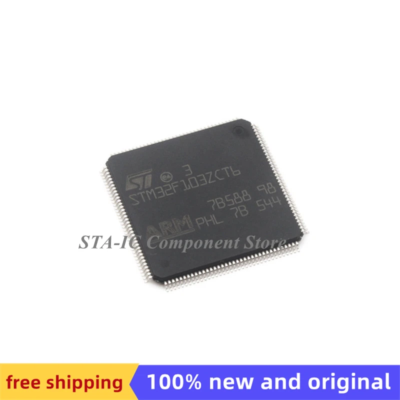 

STM32F103ZCT6 LQFP-144 новая оригинальная бесплатная доставка