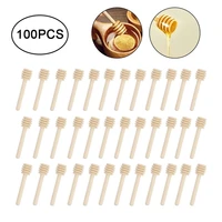 81016cm wooden honey dipper stick honey spoon mixing stick for honey jar safe stir bar supplies kitchen tools 1050100pcs 70