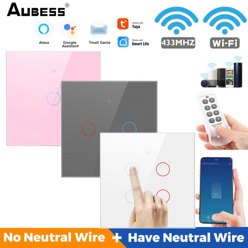 

Умный выключатель Alexa с поддержкой Wi-Fi и голосовым управлением