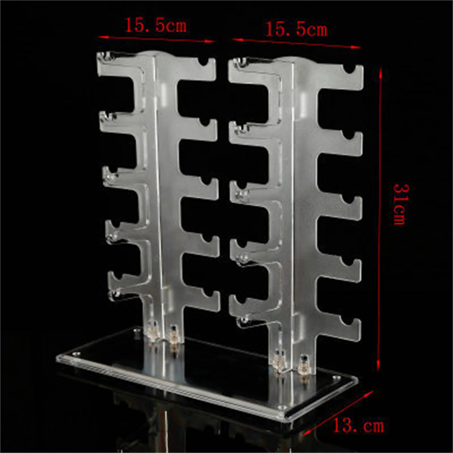 Plastic Sunglasses Show Rack Holders Eyeglasses Display Stand Storage Holder Glasses Shelf Home Organizer Space Saving Shelf