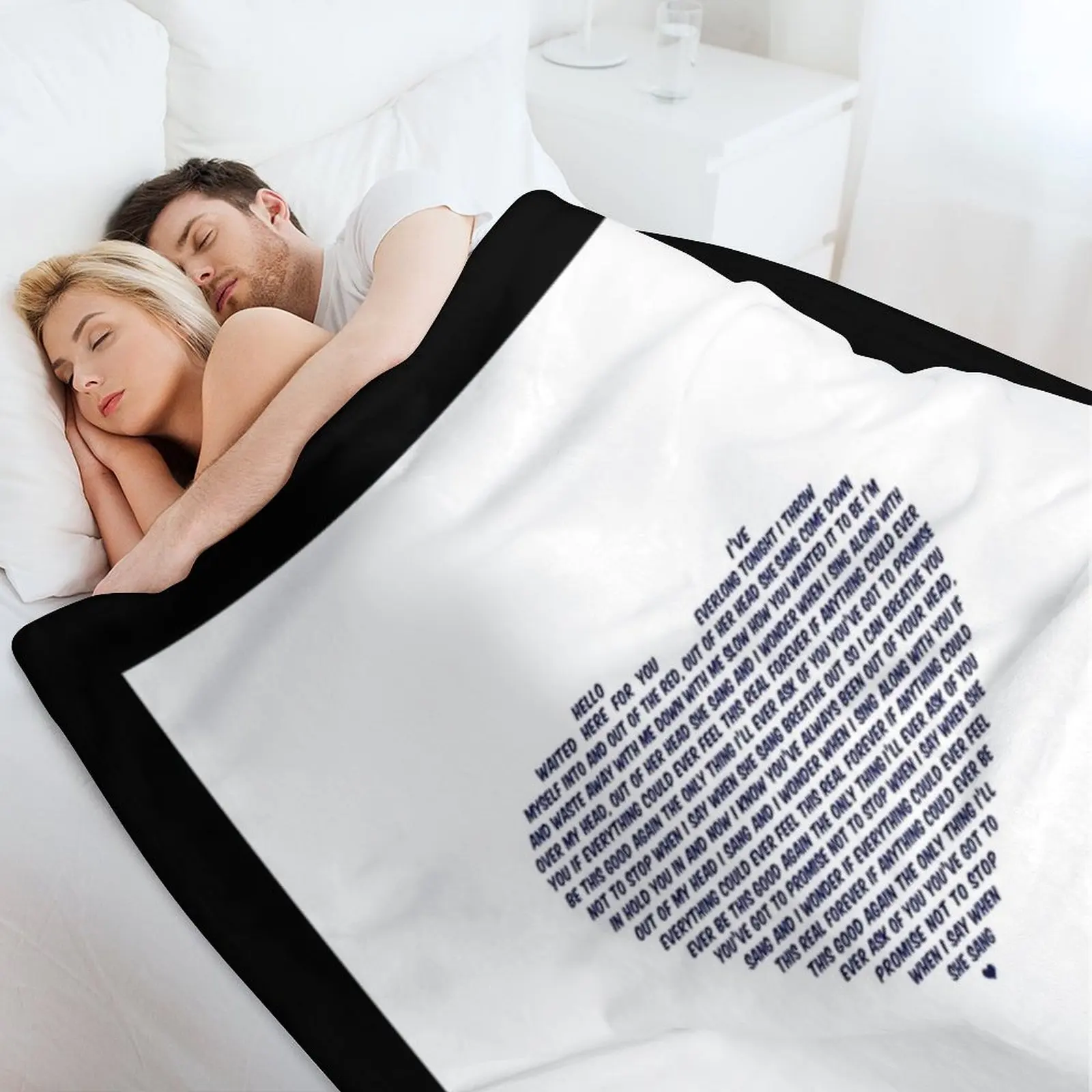 Одеяло Everlong с графическим рисунком Тонкие утяжеленные туристические одеяла