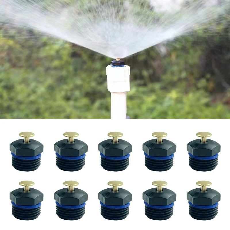 

10pcs 1/2 Inch DN15 Thread Garden Sprinklers Plastic Lawn Watering Sprinkler Head