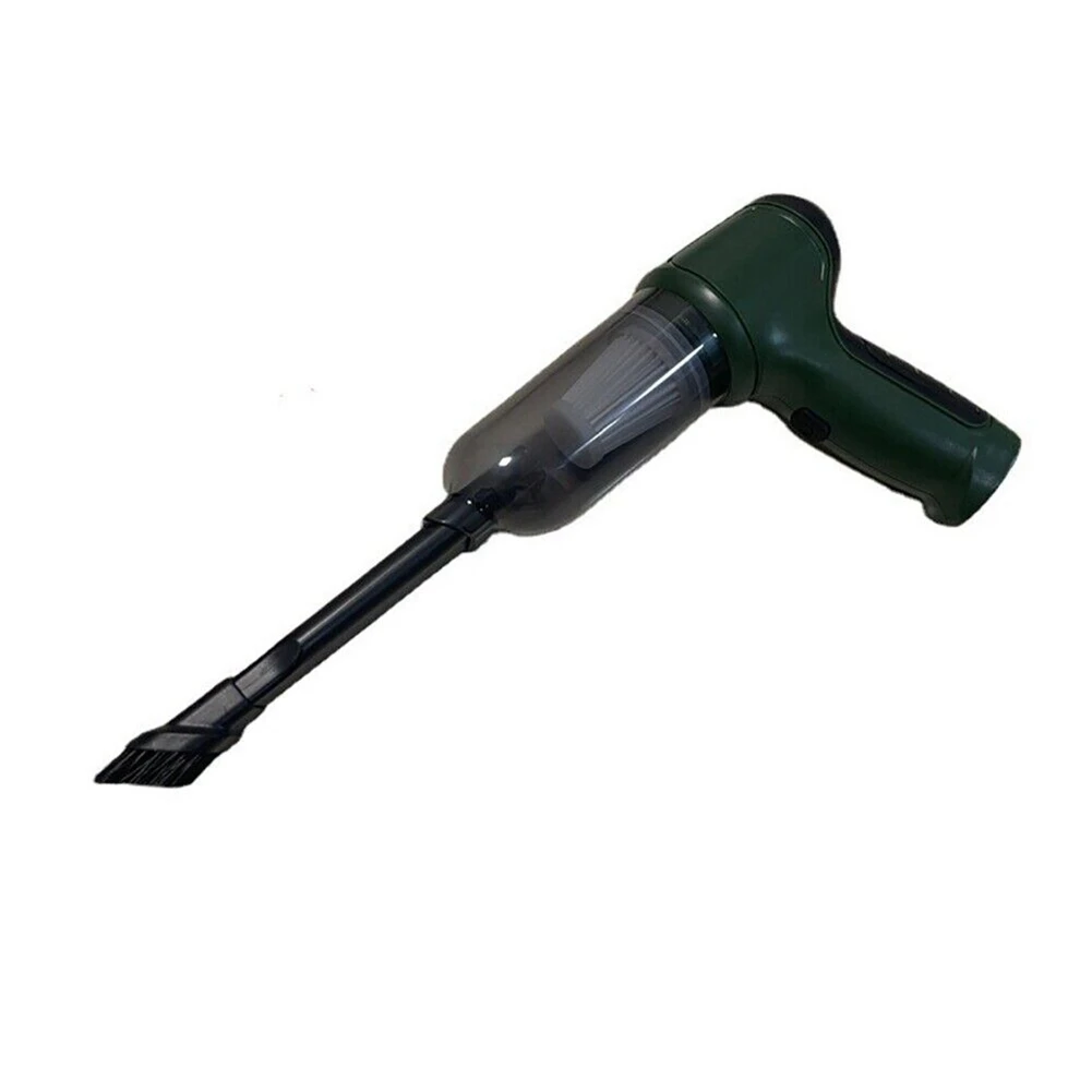 

Wireless Car Vacuum Cleaner Mini 2 in 1 Handheld Car Home Electrical Appliances Portable Car Vacuum Cleaner (Green)