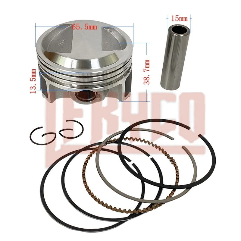 

Модифицированный мотоциклетный гоночный комплект с большим отверстием 65,5 мм/70 мм для Honda CRF230 CRF230F CG230 большого до 250CC 300CC, комплект поршней с высокой сжатие