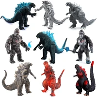 godzilla vs kingkong king of the monsters model oversized gojira figma soft glue movable joints action figure children toys gift