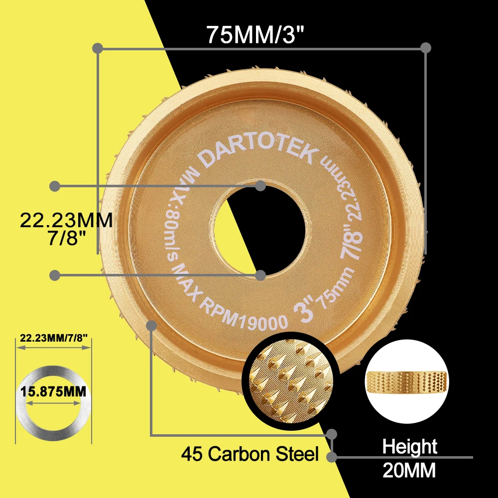 

DARTOTEK диски шлифовальные для деревообработки