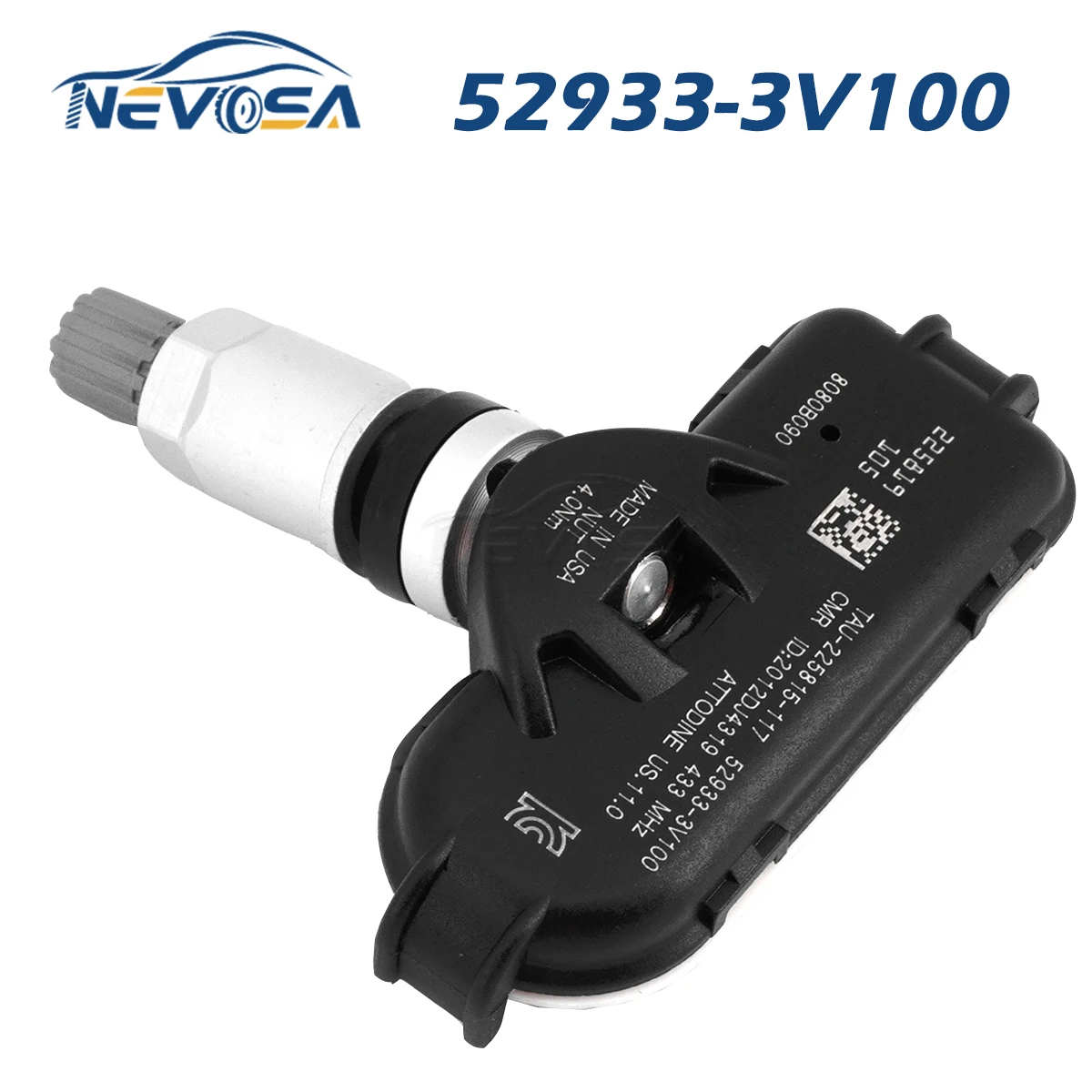 Датчик давления в шинах NEVOSA 52933-3V100 TPMS для Hyundai great2011-2017 i40 2011-2014 Azera 2012-2014