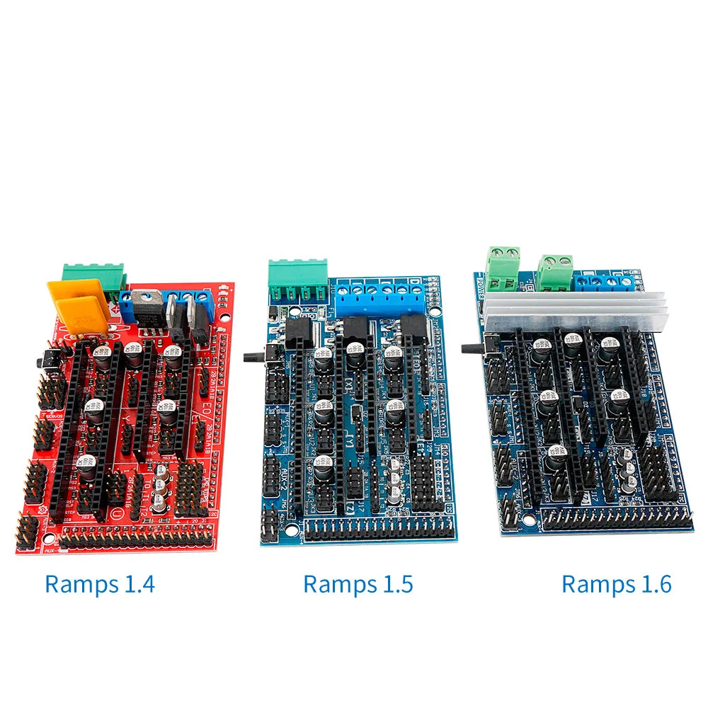 

RAMPS 1,4 Ramps 1,5 Ramps 1,6 панель управления Расширением часть материнской платы для 3D-принтера щит красный черный элементы управления