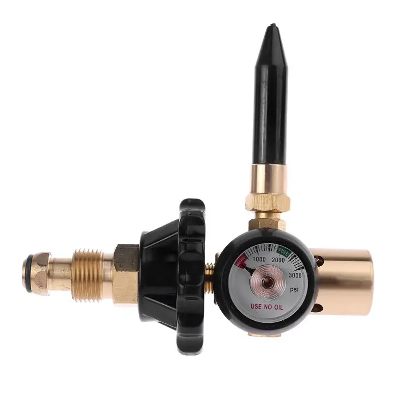 

Pressure Reducer Brass Helium Latex Balloon Inflator Regulator With Pressure Gauge For G5/8 Balloon Regulator for Tank f