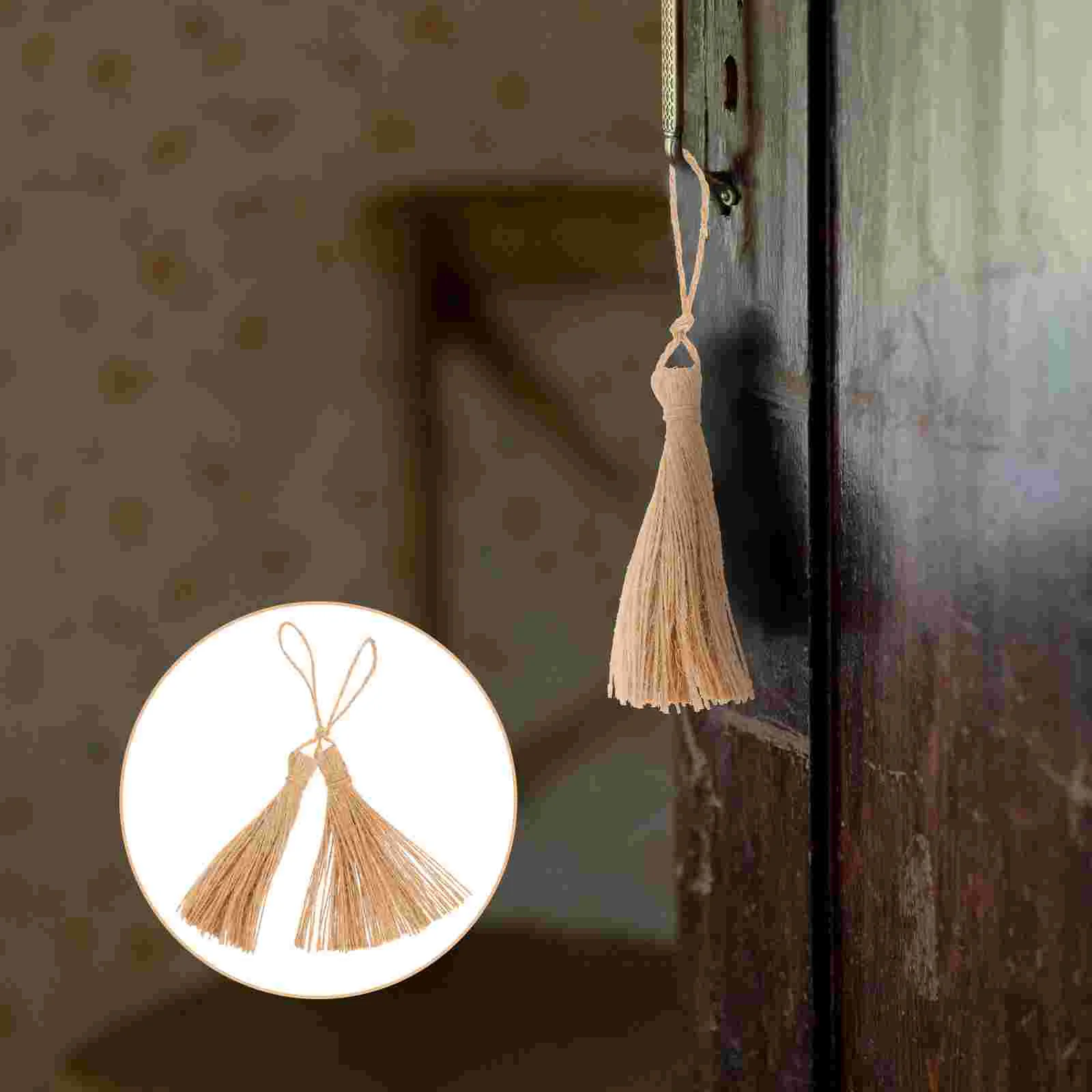 6 шт. занавески с бахромой завязки кисточками Европейская и американская