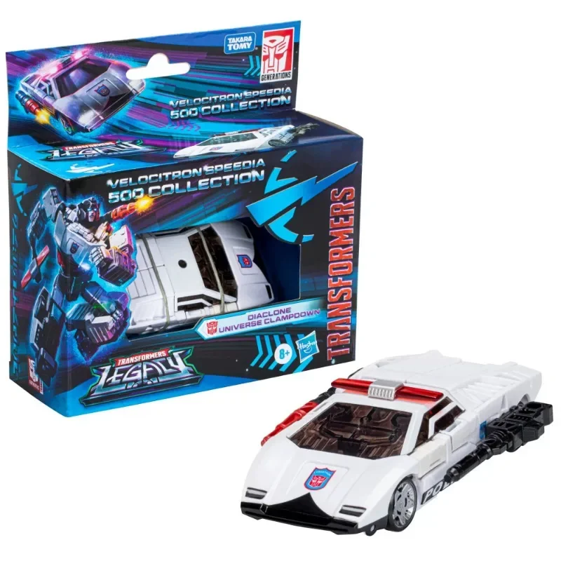 Takara Tomy Hasbro Трансформеры Legacy Clampdown Diaclone Velocitron Road Hauler Blurr Deluxe Фигурка Украшения
