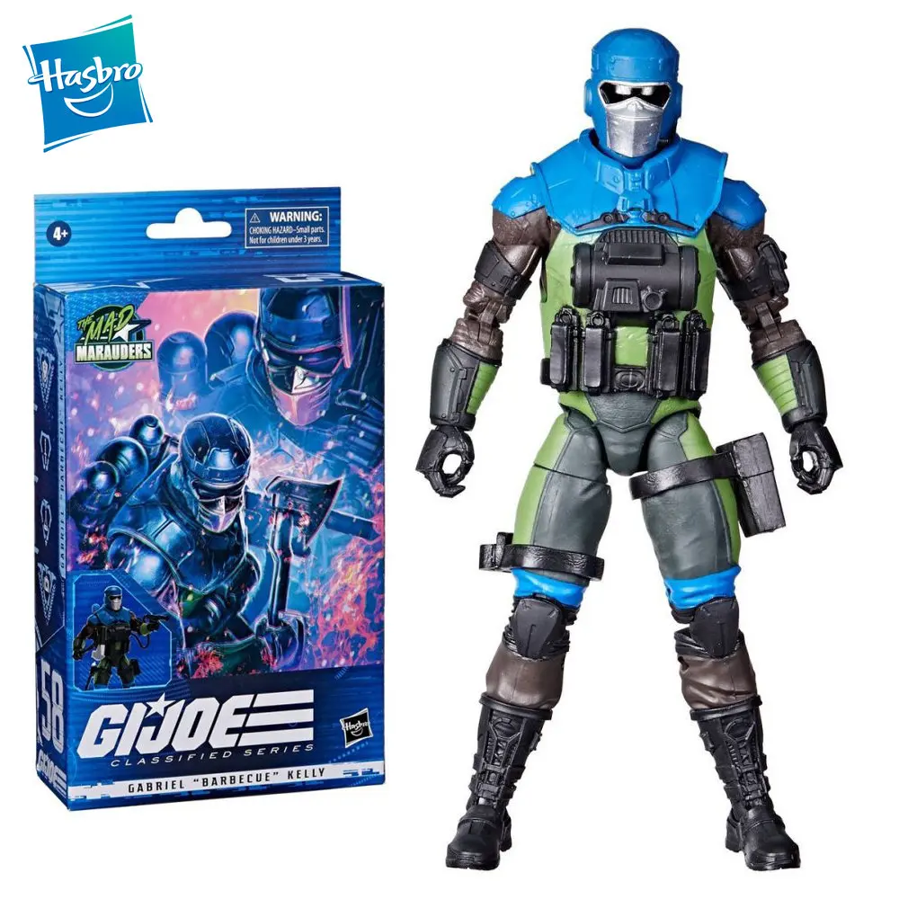 

Подлинный Hasbro G.I. Экшн-фигурка Джо классифицированная серия Габриэль «барбекю» Келли коллекционные Статуэтки из ПВХ модели солдат игрушки