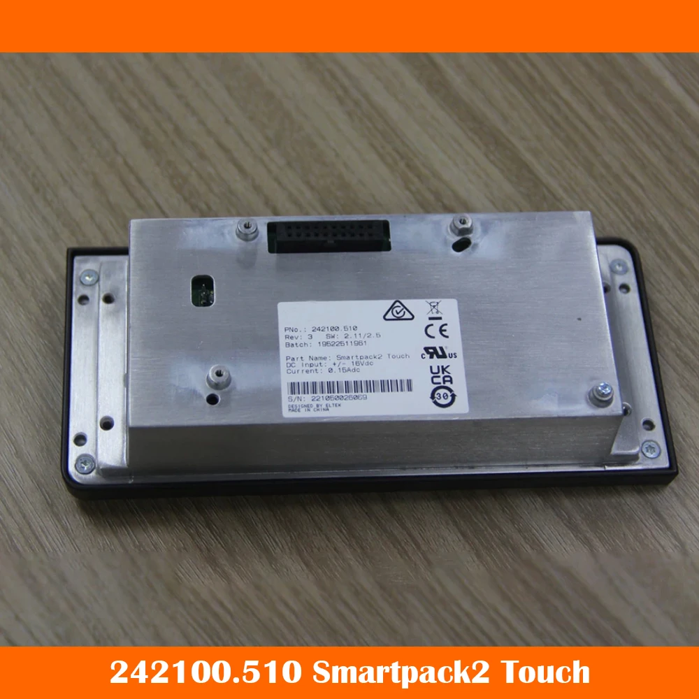 

242100,510 Smartpack2 Touch для Eltek 16Vdc 0.15Adc распределенный контроллер, модуль мониторинга системы, работает отлично, высокое качество