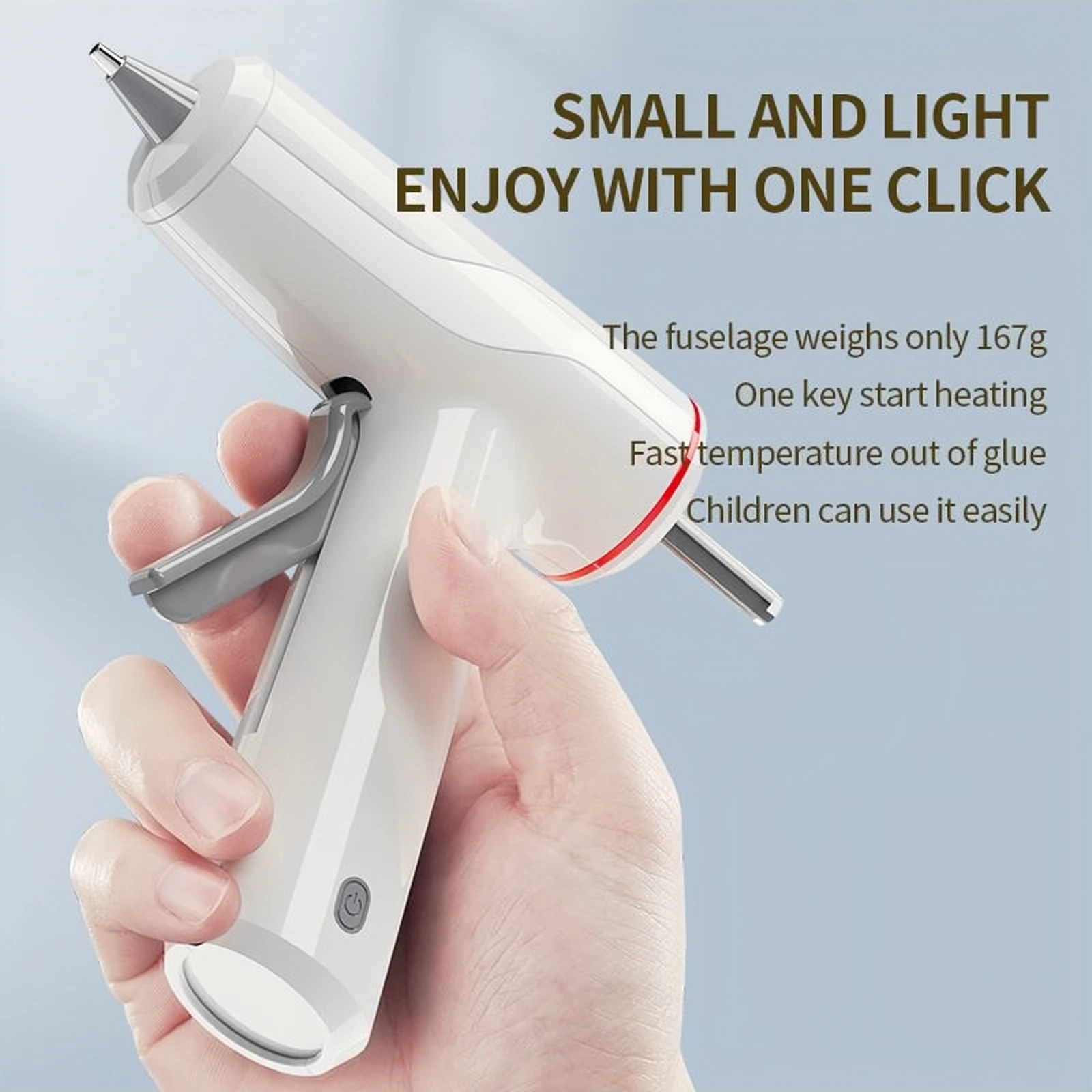 

Crafts Rechargeable Guns Hot Arts Mini Tools Type Home Melt Repairs Hand Wireless Glue Quick Household Gun Industrial