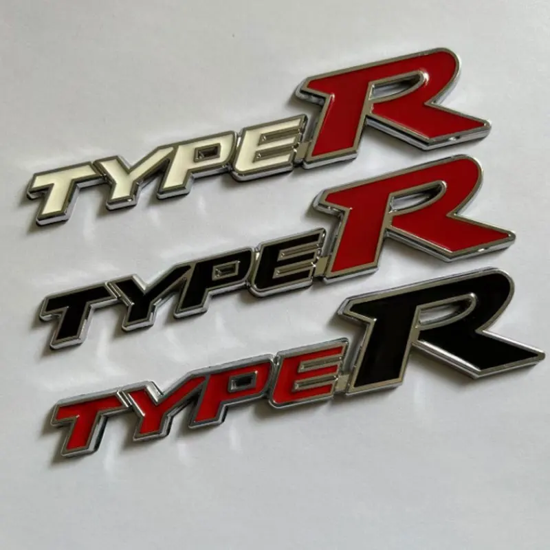 

For Honda special car stickers TYPER logo Civic Fit Lingpai Platinum Rui XRV Binzhi modified accessories metal tail label decals