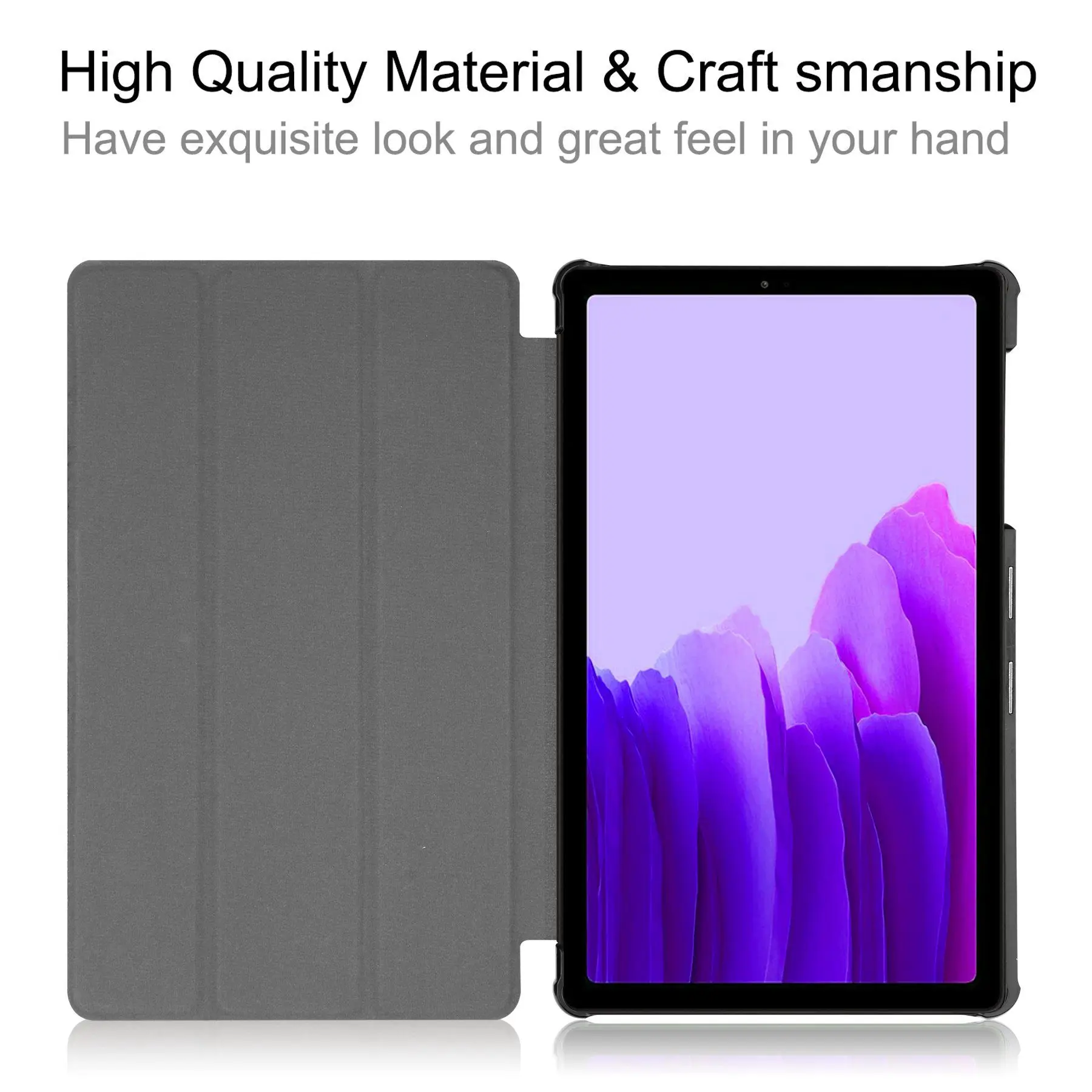 Чехол из искусственной кожи для Samsung Tab A7 Lite 2021 8 7 дюйма T220 T225 кожаный флип-чехол