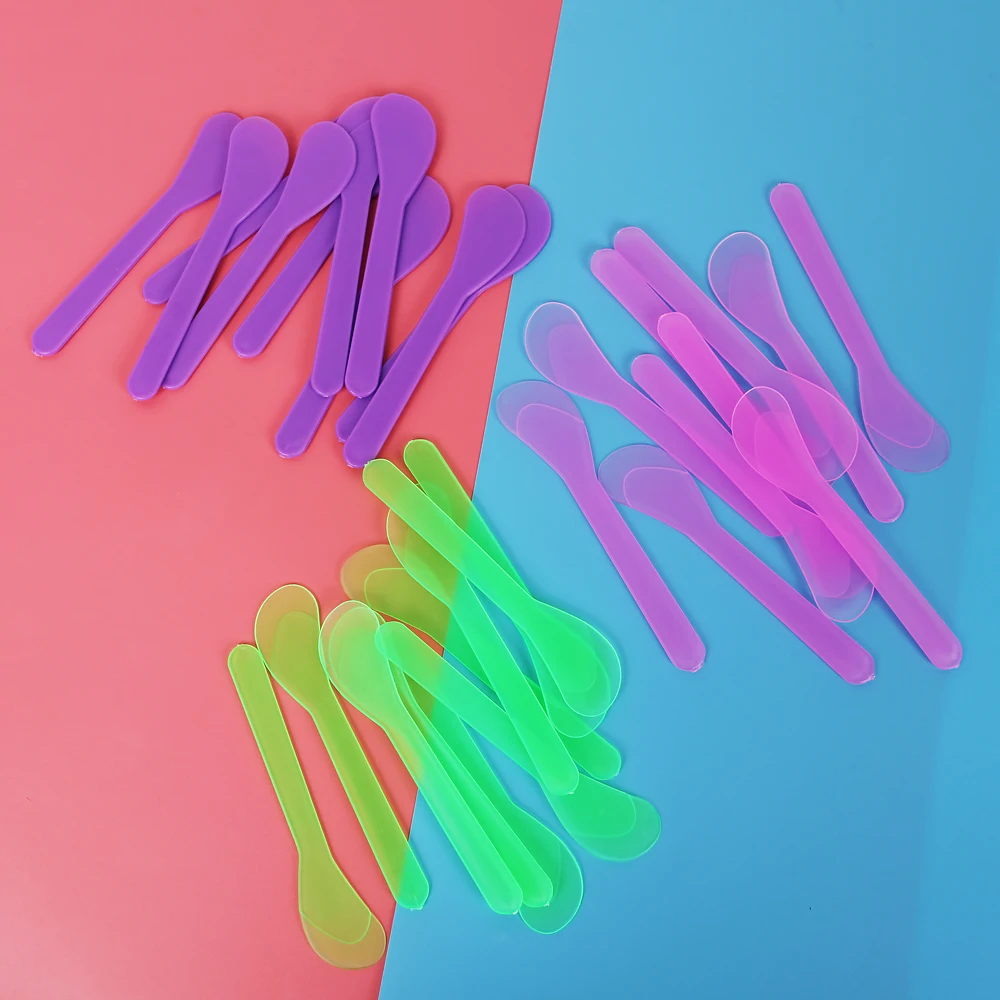 

10 шт. «сделай сам» маска для лица, ложка для смешивания грязи, крем для глаз, аппликатор, палочки, лопатка, ложка, пластиковая косметика, Набор...