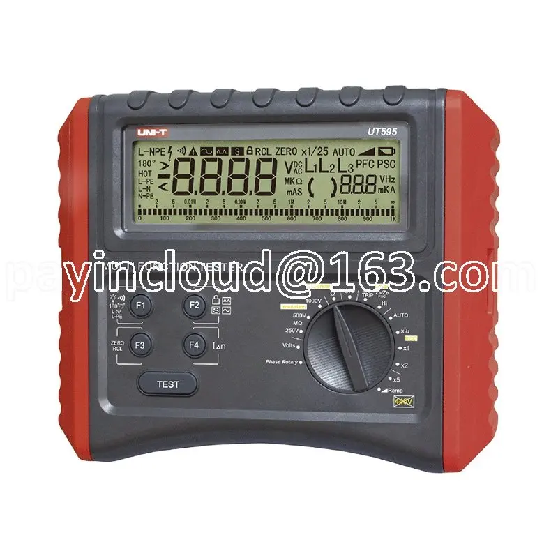 

Uni-t Earth Resistance Digital Rcd Phase Consequence Multifunction Loop Impedance Tester Ut595