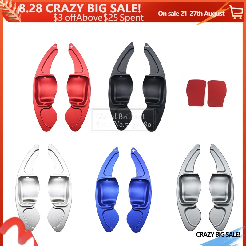 

Car Steering Wheel Paddle Extend DSG Direct Shift Gear Paddle Extension For VW Scirocco Tiguan Golf 6 MK5 6 Jetta GTI R20 R36 CC