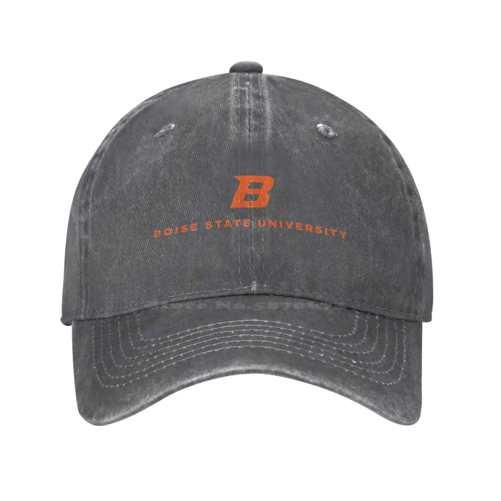 

Boise State University Logo Print Graphic Casual Denim cap Knitted hat Baseball cap