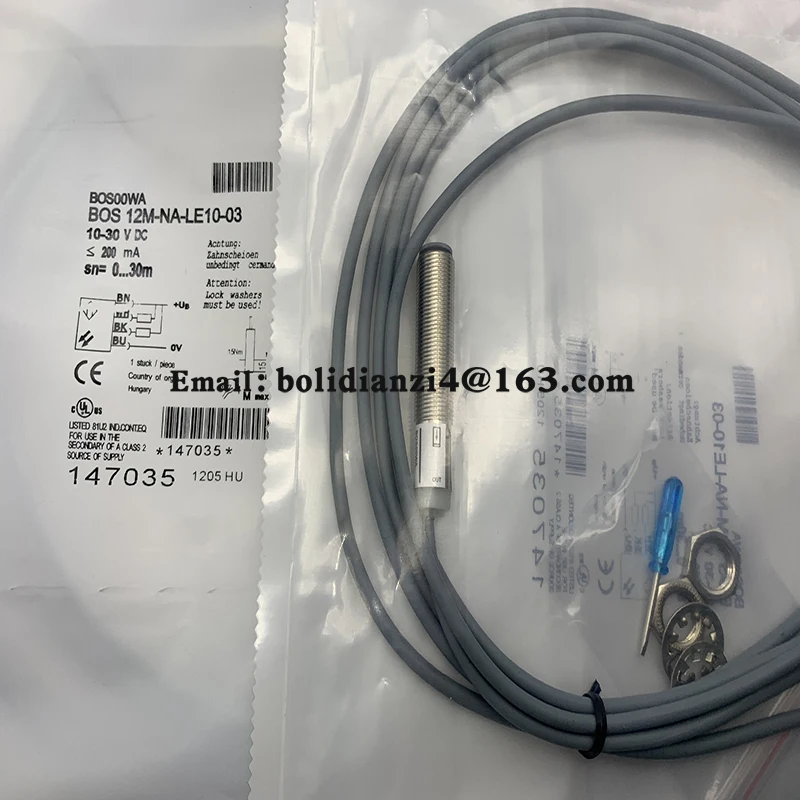 Новый датчик для фотоэлектрического переключателя BOS 12M-NA-LE10-03 В наличии
