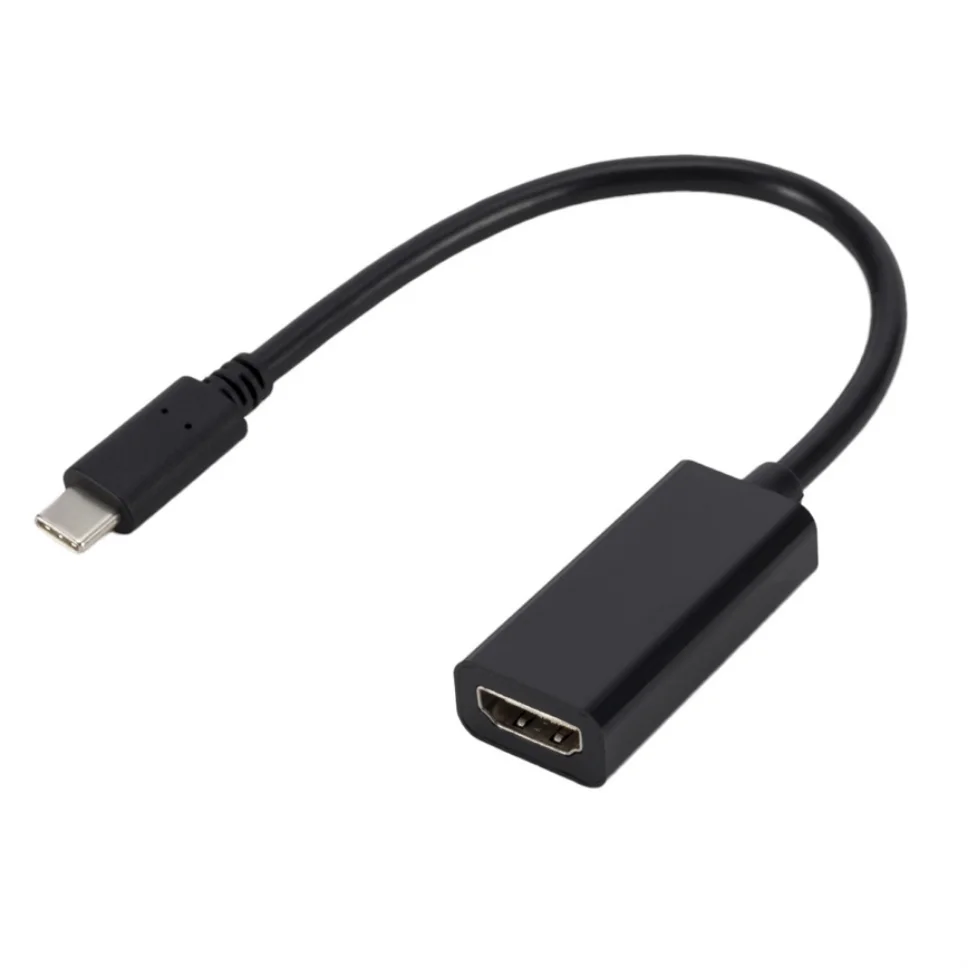 Grwibeou USB Type-c to HDMI-compatible Adapter USB 3.1 USB C HD Conversion Cable For Mobile Phone Notebook Connected TV Monitor images - 6